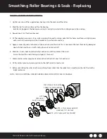 Предварительный просмотр 43 страницы Tru-Turf RB48-11A Golf Green Roller Original Instruction Manual