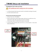 Preview for 11 page of Tru-Weld ARWTW6802 Operation Manual