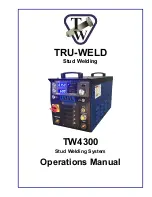 Tru-Weld TW4300 Operation Manual preview