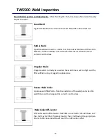 Preview for 25 page of Tru-Weld TW55000 Operation Manual