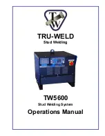 Preview for 1 page of Tru-Weld TW5600 Operation Manual