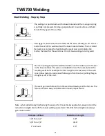 Preview for 23 page of Tru-Weld TW5700 Operation Manual