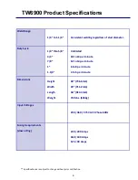 Preview for 8 page of Tru-Weld TW6900 Operation Manual