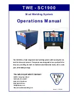 Tru-Weld TWE - SC1900 Operation Manual preview