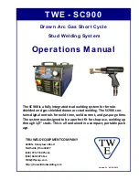 Tru-Weld TWE-SC900 Operation Manual preview