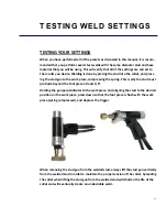 Preview for 16 page of Tru-Weld TWP-2 Operation Manual