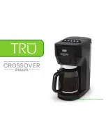 Tru Crossover brewer CM-2000 Instruction Manual предпросмотр