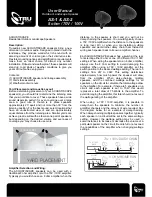 TruAudio AS-1 User Manual preview