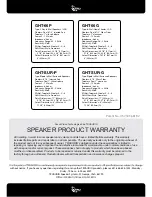 Preview for 4 page of TruAudio Ghost HT Series User Manual