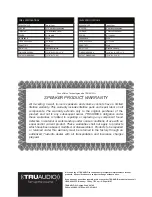 Preview for 2 page of TruAudio IWP-6 Instruction Manual And Owner'S Manual