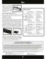 Предварительный просмотр 2 страницы TruAudio SB-CUSTOM-LC User Manual