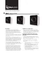 TruAudio SS-8 Instruction Manual And Owner'S Manual preview