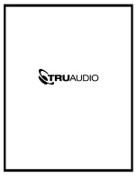 Preview for 8 page of TruAudio T100 User Manual