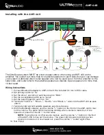 Предварительный просмотр 2 страницы TruAudio UltraScape Series Quick Start Manual