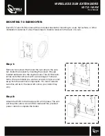 Предварительный просмотр 2 страницы TruAudio W-TX User Manual