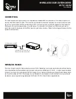 Предварительный просмотр 3 страницы TruAudio W-TX User Manual