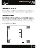 Предварительный просмотр 5 страницы TruAudio W-TX User Manual