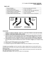 Preview for 2 page of Truck Champ 22002 Installation Instructions