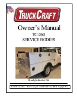 TruckCraft TC-260 Owner'S Manual preview