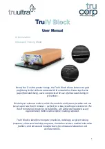 TruCorp TruUltra TruIV Block User Manual preview