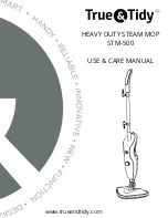 True & Tidy STM-500 Use & Care Manual preview