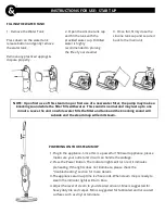 Предварительный просмотр 5 страницы True & Tidy STM-700 Use & Care Manual