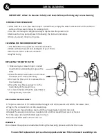 Предварительный просмотр 8 страницы True & Tidy STM-700 Use & Care Manual