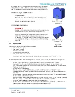 Предварительный просмотр 5 страницы True blue power M6430102-1 Installation Manual And Operating Instructions