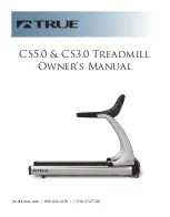 True Fitness Cs3.0 Owner'S Manual preview