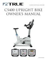 True Fitness CS400 Owner'S Manual preview