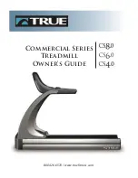 True Fitness CS8.0 Owner'S Manual preview