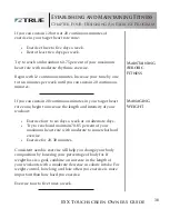 Preview for 38 page of True Fitness ESX Touchscreen Elliptical Owner'S Manual