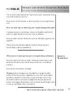 Preview for 39 page of True Fitness ESX Touchscreen Elliptical Owner'S Manual