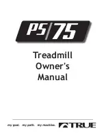 True Fitness PS75 Owner'S Manual preview