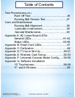 Preview for 4 page of True Fitness TREADMILL 2011 Service Manual