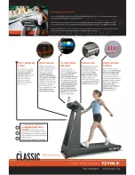 True Fitness Treadmill Classic Specifications preview