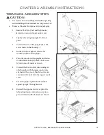 Предварительный просмотр 15 страницы True Fitness Treadmill PS800 Owner'S Manual