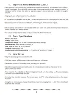 Preview for 8 page of True Induction S2F3 User Manual