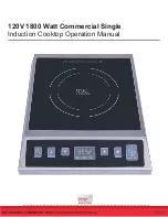 True Induction TI-1SSC Operation Manual preview