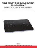 True Induction TI-2C PORTABLE Manual preview