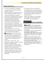 Preview for 5 page of True Induction TI4B Use And Care Manual