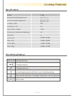 Preview for 9 page of True Induction TI4B Use And Care Manual