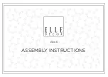 True Innovations Elite Decor Series Assembly Instructions Manual предпросмотр