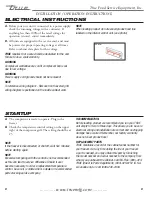 Preview for 10 page of True Manufacturing Company 922341 Installation Manual