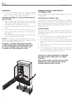 Preview for 6 page of True Manufacturing Company T-23DF-HC Installation Manual