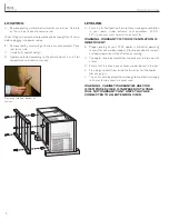 Preview for 6 page of True Manufacturing Company TGU-2-HC Installation Manual