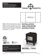 True North TN10 Installation And Operating Instructions Manual preview