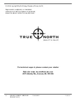 Предварительный просмотр 28 страницы True North TN20 INSERT Installation And Operating Instructions Manual