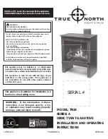 Preview for 1 page of True North TN24 Installation And Operating Instructions Manual