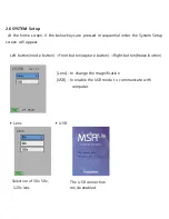 Предварительный просмотр 6 страницы True Systems MSA Lite User Manual